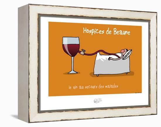 Tipe taupe - Hospice de Beaune-Sylvain Bichicchi-Framed Stretched Canvas