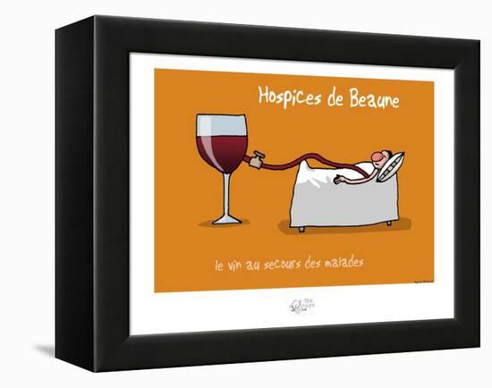 Tipe taupe - Hospice de Beaune-Sylvain Bichicchi-Framed Stretched Canvas