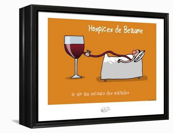 Tipe taupe - Hospice de Beaune-Sylvain Bichicchi-Framed Stretched Canvas