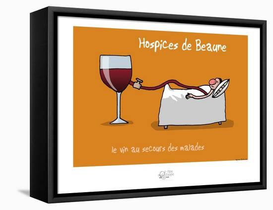 Tipe taupe - Hospice de Beaune-Sylvain Bichicchi-Framed Stretched Canvas