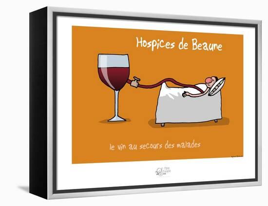 Tipe taupe - Hospice de Beaune-Sylvain Bichicchi-Framed Stretched Canvas