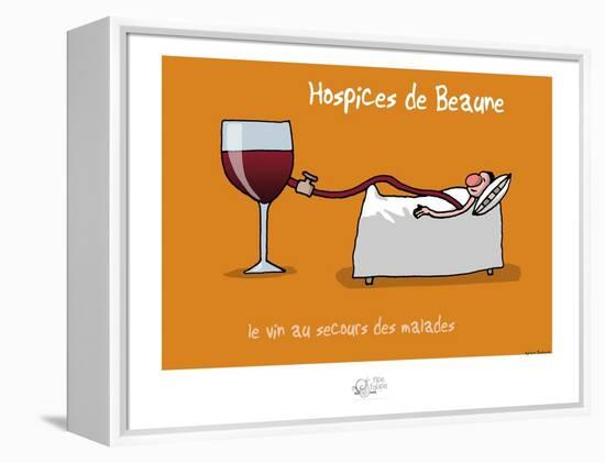 Tipe taupe - Hospice de Beaune-Sylvain Bichicchi-Framed Stretched Canvas