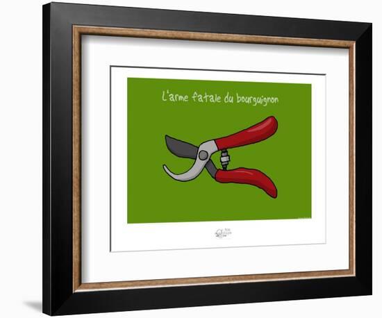 Tipe taupe - L'arme fatale bourguignone-Sylvain Bichicchi-Framed Premium Giclee Print