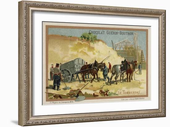 Tipper Cart-null-Framed Giclee Print