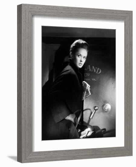 Tippi Hedren. "Marnie" [1964], Directed by Alfred Hitchcock.-null-Framed Photographic Print