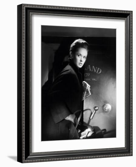 Tippi Hedren. "Marnie" [1964], Directed by Alfred Hitchcock.-null-Framed Photographic Print