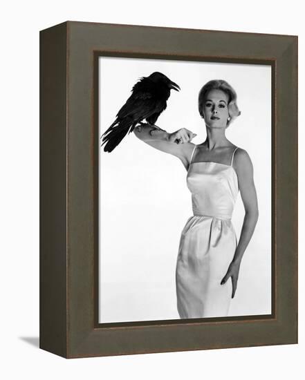 Tippi Hedren. "The Birds" [1963], Directed by Alfred Hitchcock.-null-Framed Premier Image Canvas