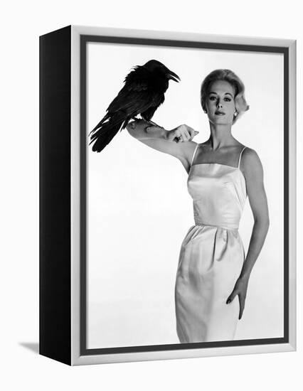 Tippi Hedren. "The Birds" [1963], Directed by Alfred Hitchcock.-null-Framed Premier Image Canvas