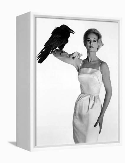 Tippi Hedren. "The Birds" [1963], Directed by Alfred Hitchcock.-null-Framed Premier Image Canvas