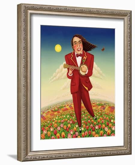 Tiptoe Through the Tulips, 2000-Frances Broomfield-Framed Giclee Print