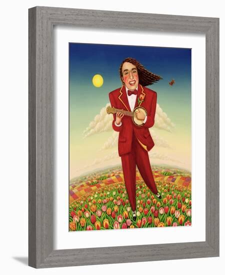 Tiptoe Through the Tulips, 2000-Frances Broomfield-Framed Giclee Print