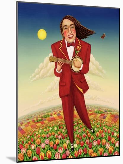 Tiptoe Through the Tulips, 2000-Frances Broomfield-Mounted Giclee Print