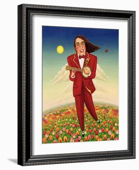 Tiptoe Through the Tulips, 2000-Frances Broomfield-Framed Giclee Print