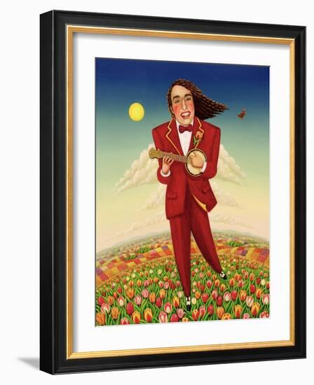 Tiptoe Through the Tulips, 2000-Frances Broomfield-Framed Giclee Print