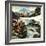 "Tired Hiker", April 15, 1950-John Clymer-Framed Giclee Print