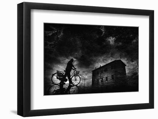 Tired of Pedaling...-Antonio Grambone-Framed Photographic Print