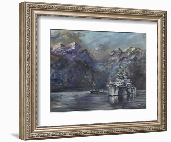 Tirpitz Board-Vincent Alexander Booth-Framed Photographic Print