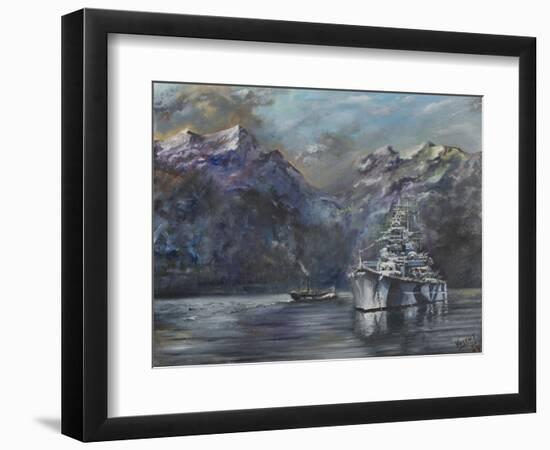 Tirpitz Board-Vincent Alexander Booth-Framed Photographic Print