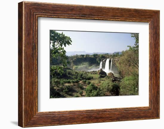 Tis Abay Waterfall on the Blue Nile, Ethiopia, Africa-Julia Bayne-Framed Photographic Print