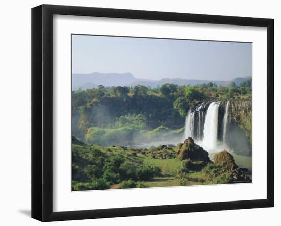 Tis Abay Waterfall, the Blue Nile, Ethiopia, Africa-Julia Bayne-Framed Photographic Print