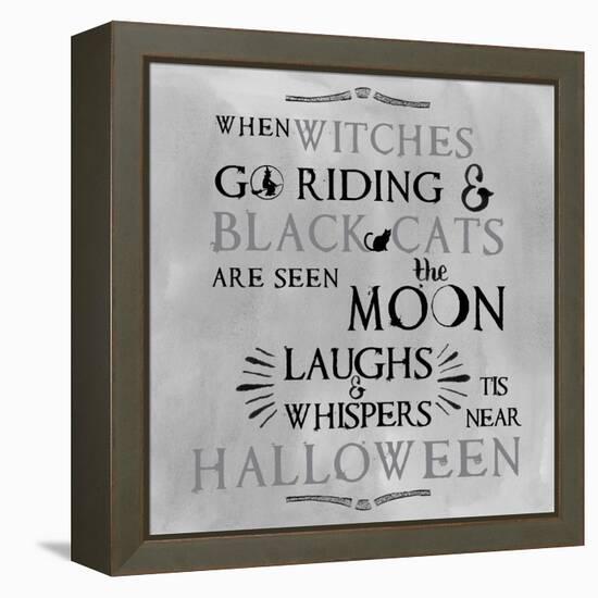 Tis Halloween-Erin Clark-Framed Premier Image Canvas