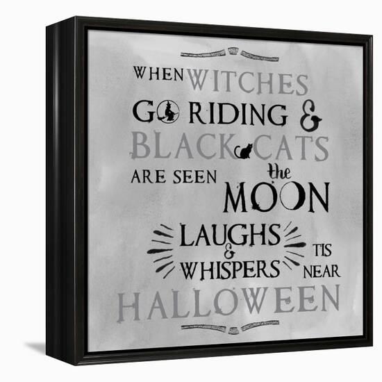 Tis Halloween-Erin Clark-Framed Premier Image Canvas