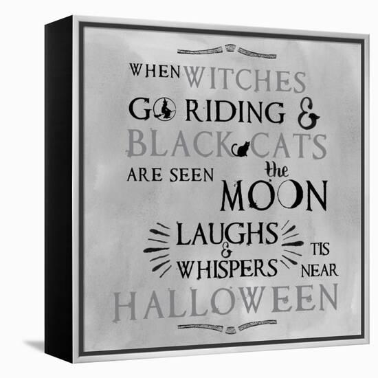 Tis Halloween-Erin Clark-Framed Premier Image Canvas