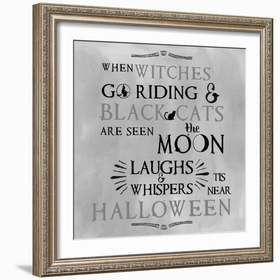 Tis Halloween-Erin Clark-Framed Giclee Print