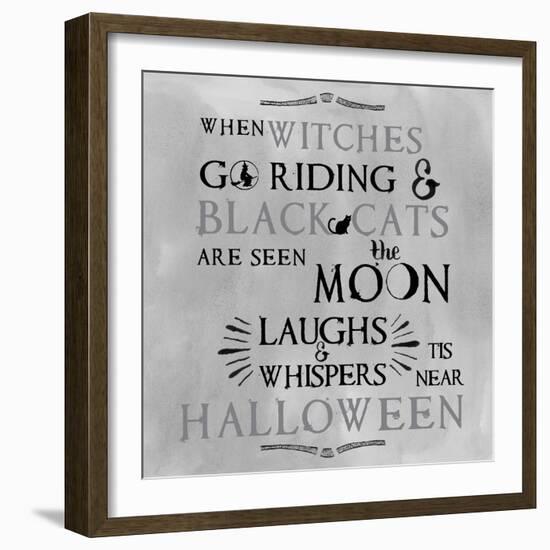 Tis Halloween-Erin Clark-Framed Giclee Print