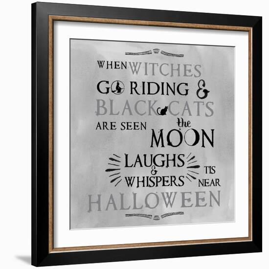 Tis Halloween-Erin Clark-Framed Giclee Print