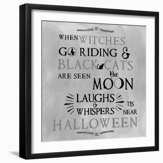 Tis Halloween-Erin Clark-Framed Giclee Print