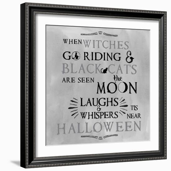 Tis Halloween-Erin Clark-Framed Giclee Print