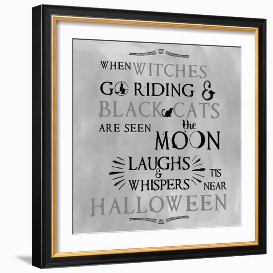 Tis Halloween-Erin Clark-Framed Giclee Print