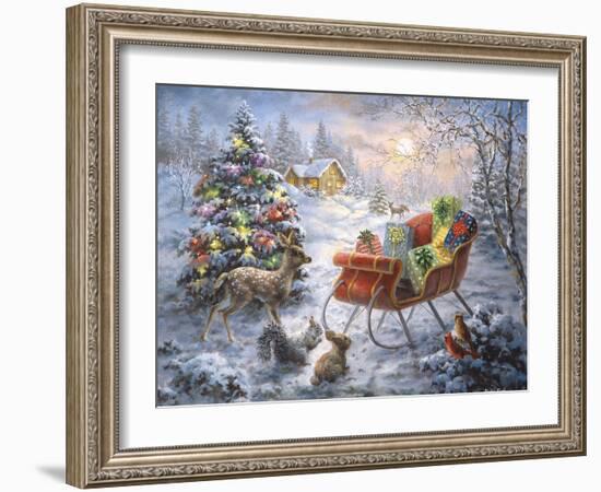 Tis' the Night before Xmas-Nicky Boehme-Framed Giclee Print