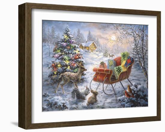 Tis' the Night before Xmas-Nicky Boehme-Framed Giclee Print