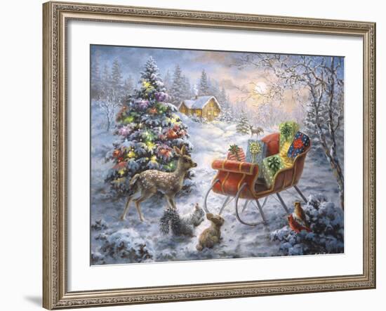 Tis' the Night before Xmas-Nicky Boehme-Framed Giclee Print