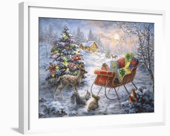 Tis' the Night before Xmas-Nicky Boehme-Framed Giclee Print