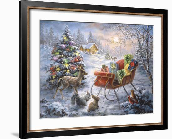 Tis' the Night before Xmas-Nicky Boehme-Framed Giclee Print