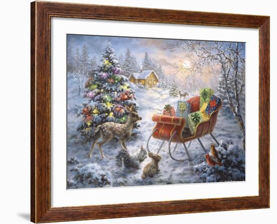 Tis' the Night before Xmas-Nicky Boehme-Framed Giclee Print