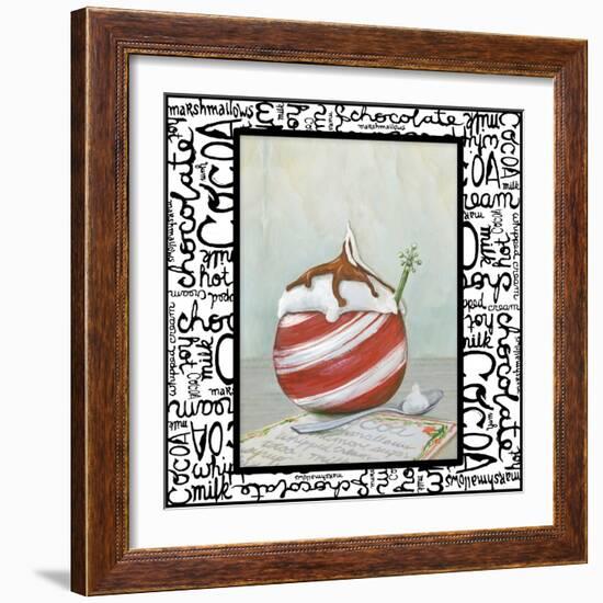 Tis the Season for Cocoa II-Diannart-Framed Art Print