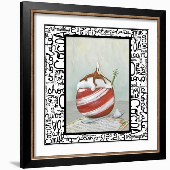 Tis the Season for Cocoa II-Diannart-Framed Art Print