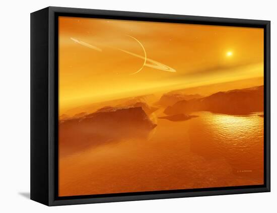 Titan Landscape-Detlev Van Ravenswaay-Framed Premier Image Canvas