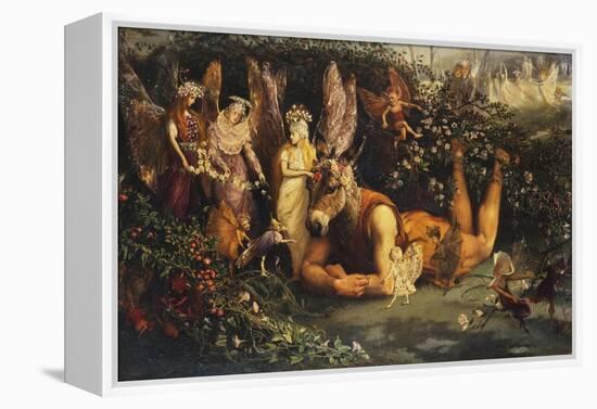 Titania and Bottom, from a Midsummer Night's Dream-John Anster Fitzgerald-Framed Premier Image Canvas