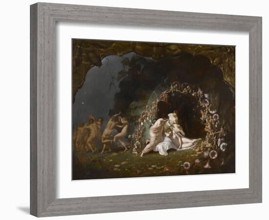 Titania endormie-Richard Dadd-Framed Giclee Print