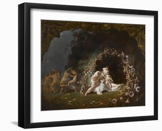 Titania endormie-Richard Dadd-Framed Giclee Print