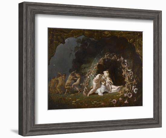 Titania endormie-Richard Dadd-Framed Giclee Print