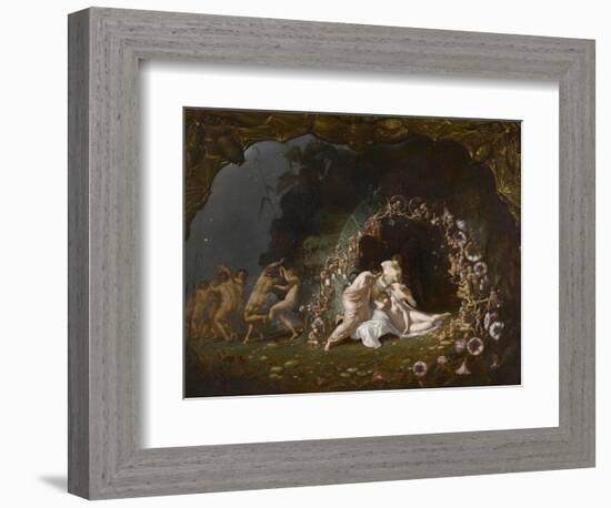 Titania endormie-Richard Dadd-Framed Giclee Print