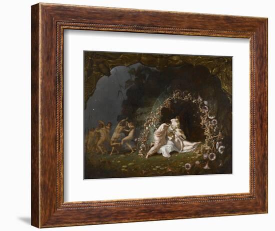 Titania endormie-Richard Dadd-Framed Giclee Print