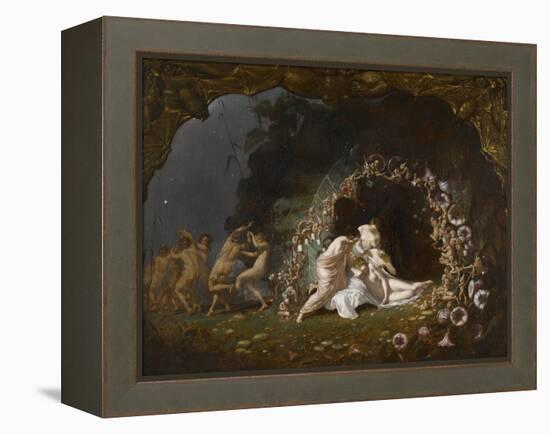 Titania endormie-Richard Dadd-Framed Premier Image Canvas