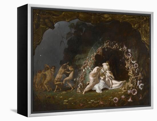 Titania endormie-Richard Dadd-Framed Premier Image Canvas